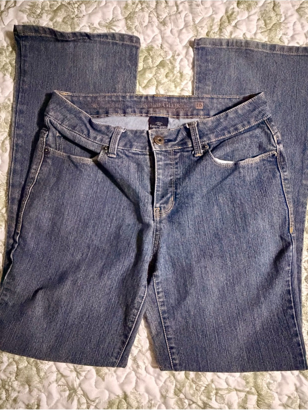 Faded Glory Medium Blue Bootcut Jeans